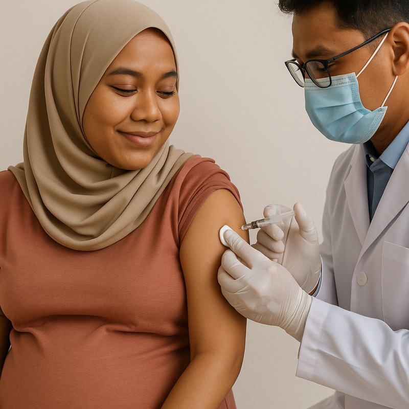 Vaksinasi Influenza/Hepatitis B/Pneumococcal